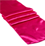 Satin Table Runners - Hot Pink