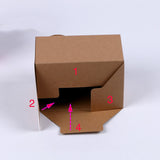 100 Kraft Wedding Favor Boxes Personalized Wordings