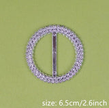 Rose Gold Pink Spandex Sequin Glitter Chair Bands