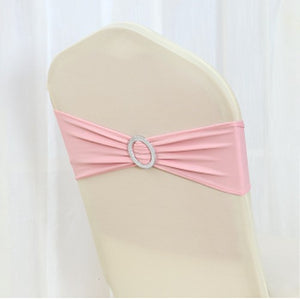 Lycra Spandex Chair Bands - Light Pink