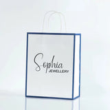 100 Personalized Paper Gift Bags Favor Bags