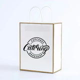 100 Personalized Paper Gift Bags Favor Bags