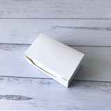 Rectangle White Wedding Favor Boxes 9.2x5.7x4cm