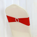 Lycra Spandex Chair Bands - Red