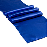 Satin Table Runners - Royal Blue