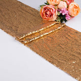 Gold Sequin Glitter Table Runners