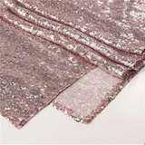 Rose Gold Sequin Glitter Table Runners
