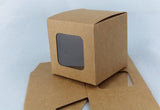 Front Window Kraft Paper Favor Boxes | Packing Box