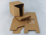 Front Window Kraft Paper Favor Boxes | Packing Box