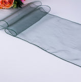 Organza Table Runners - Dark Green